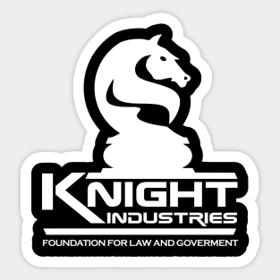 The Knight Industries Foundation Sticker